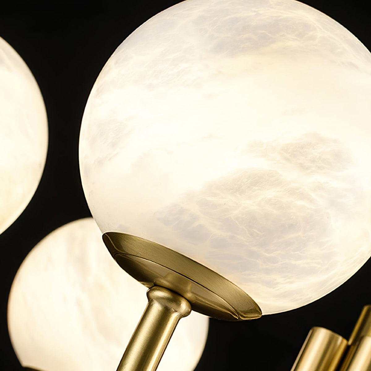 Aurelian Alabaster Globe Chandelier — view 37