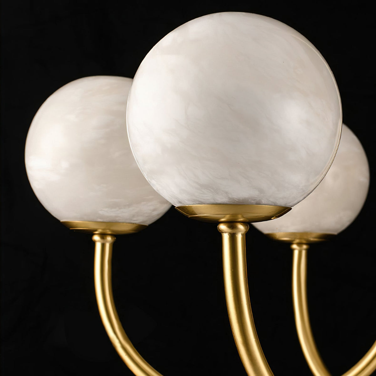 Aurelian Alabaster Globe Chandelier — view 27