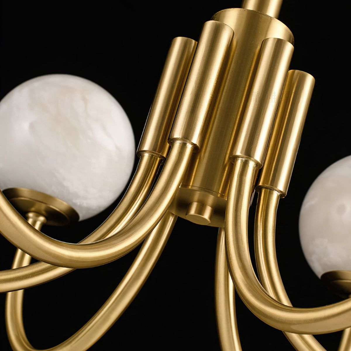 Aurelian Alabaster Globe Chandelier — view 29