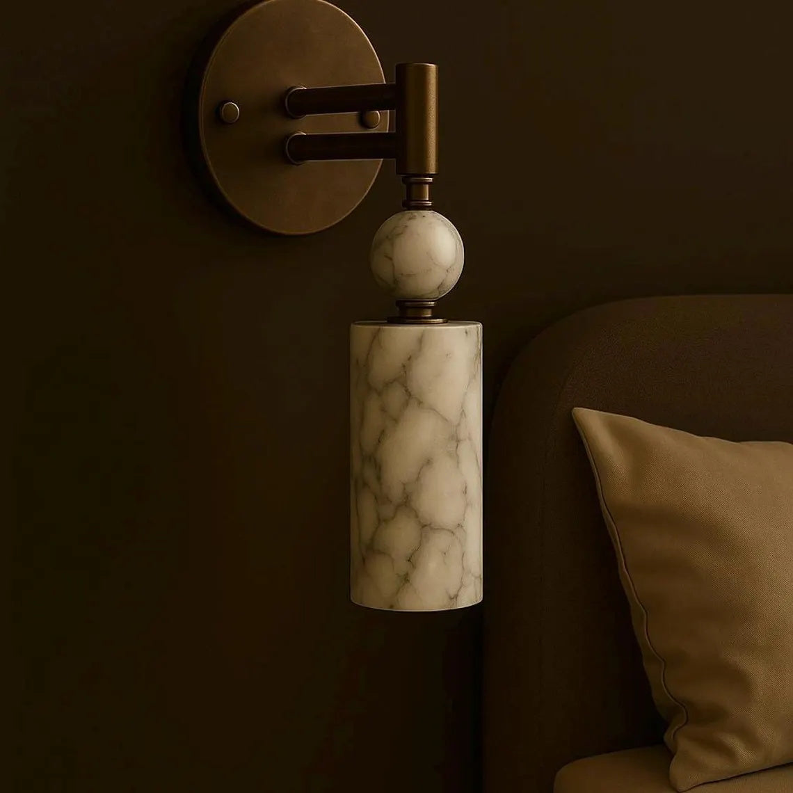 Aurind Marble Wall Lamp — view 4
