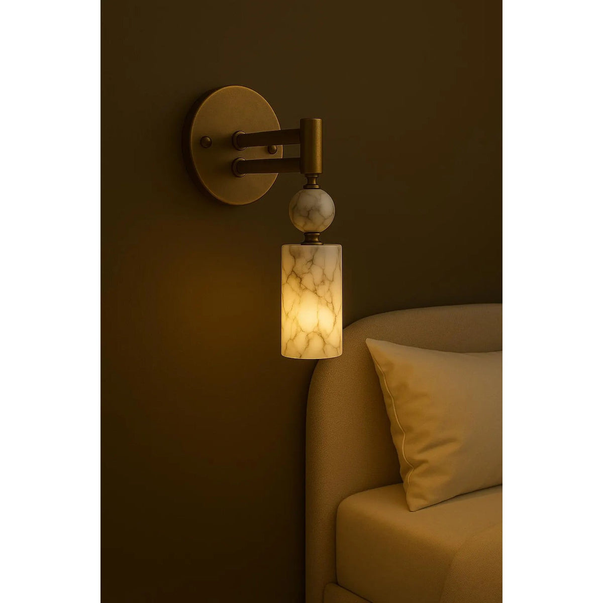 Aurind Marble Wall Lamp — view 5
