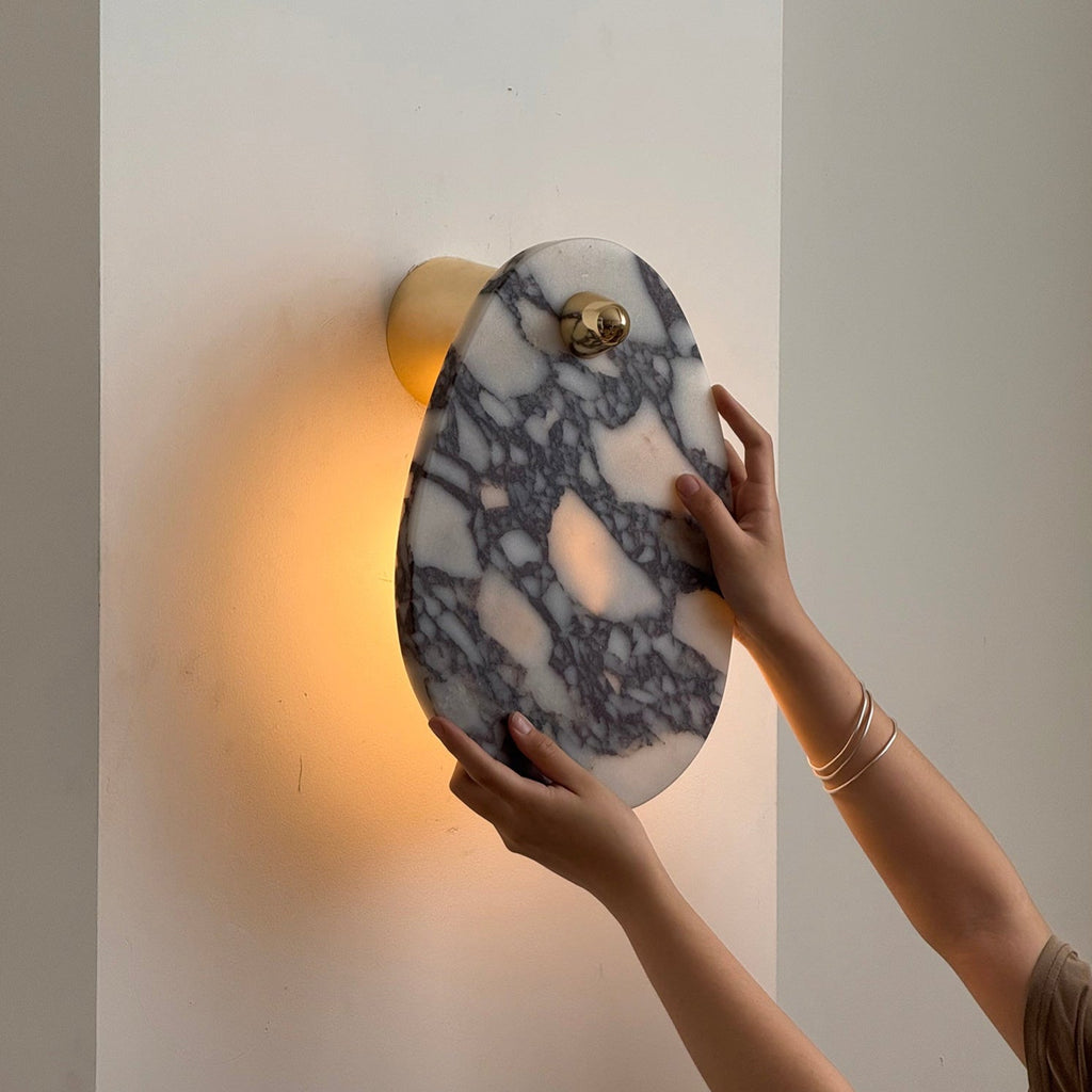 Aurora Marble Wall Lamp — view 2