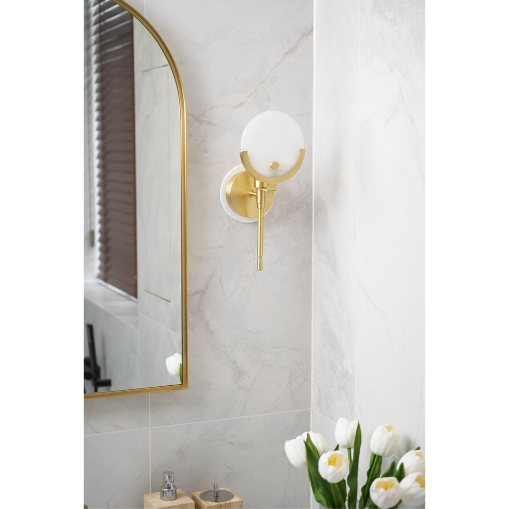 Ava Brass Sconce — view 15