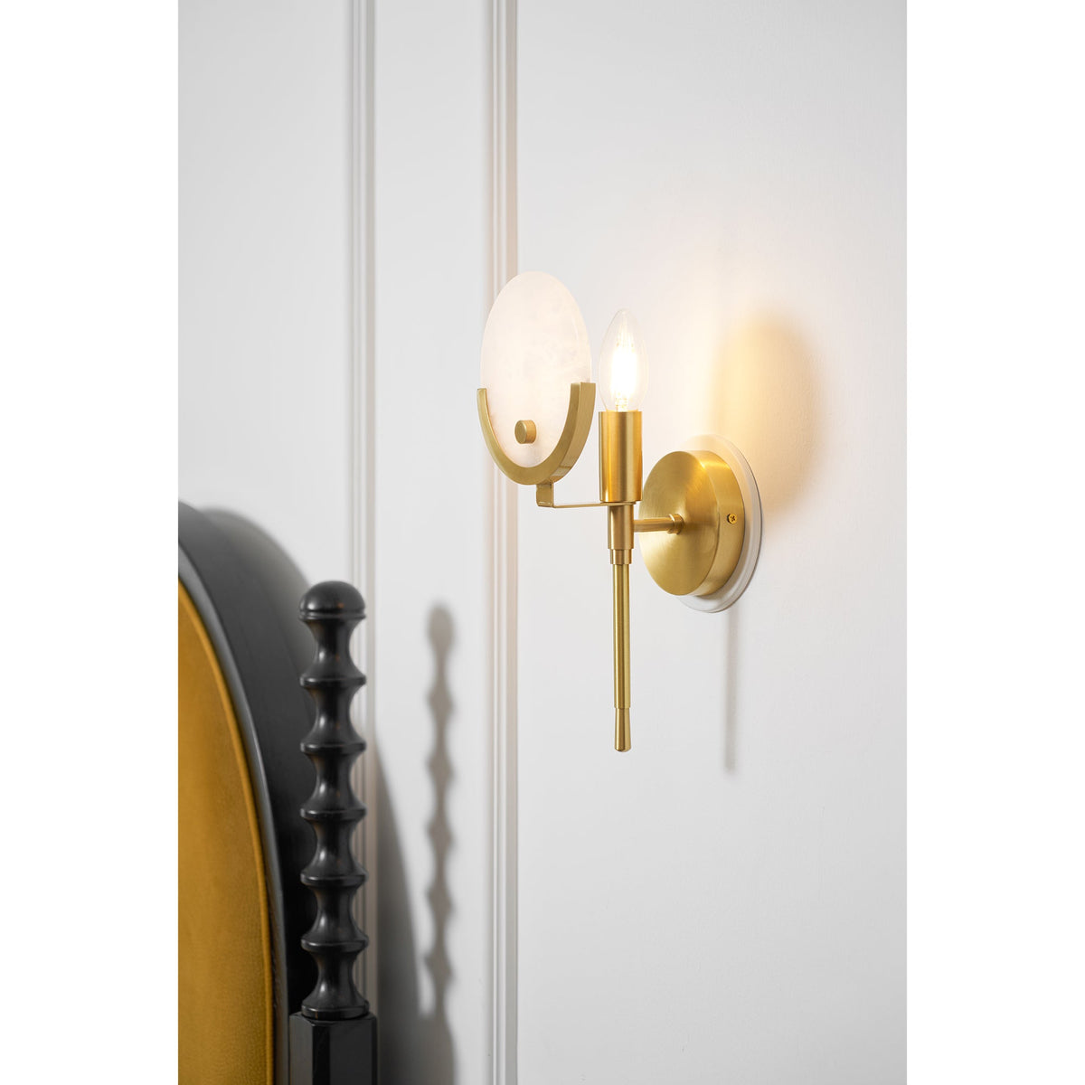 Ava Brass Sconce — view 21