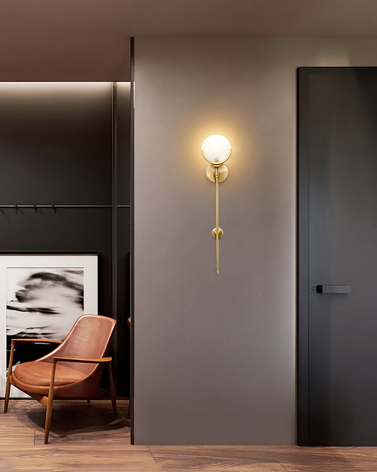Ava Brass Sconce — view 37