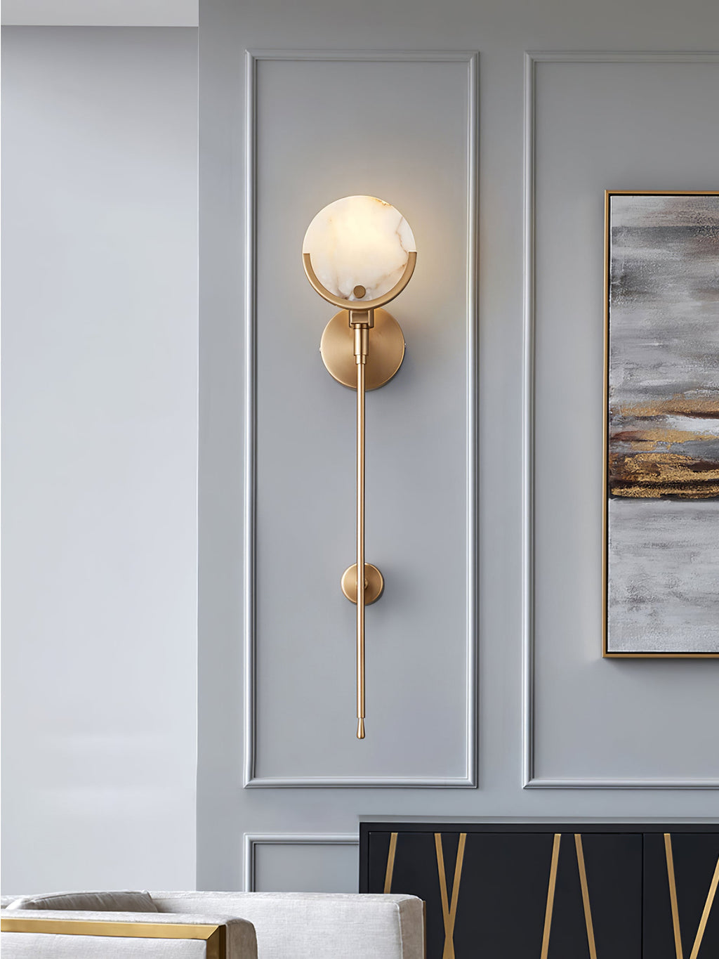 Ava Brass Sconce — view 41