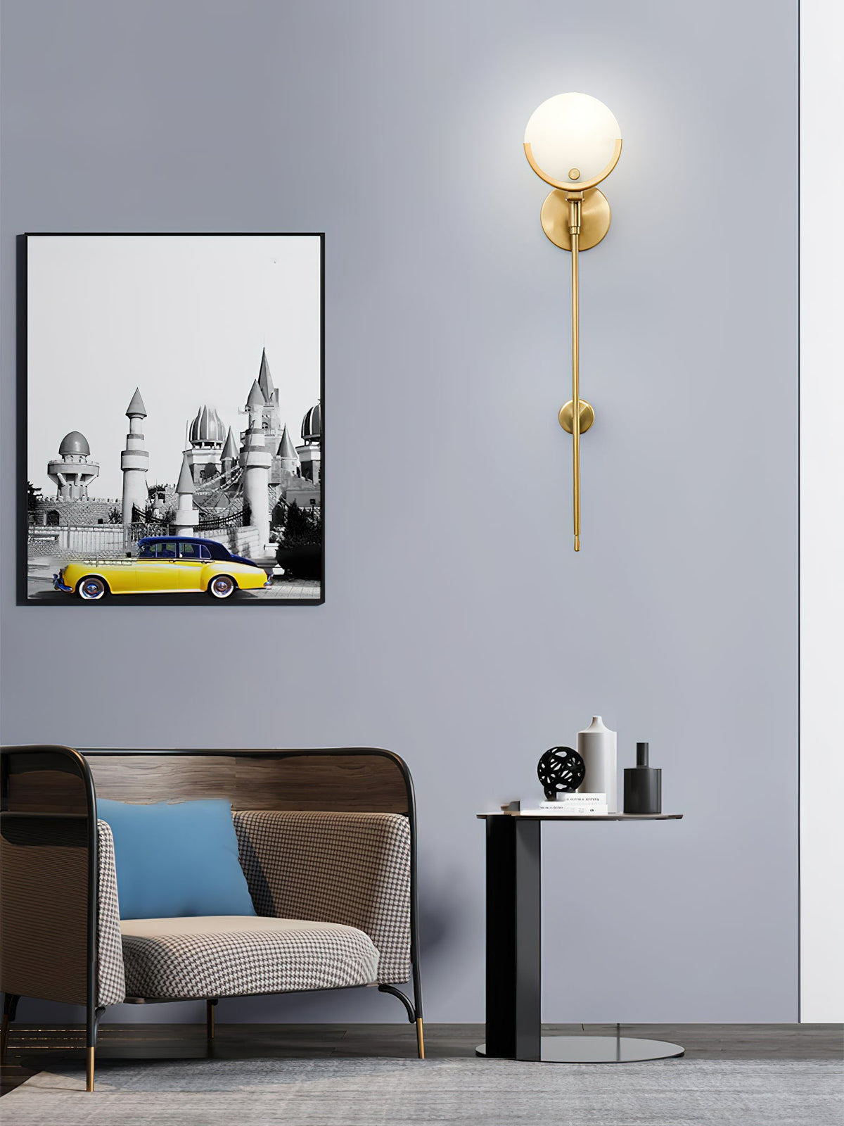 Ava Brass Sconce — view 44