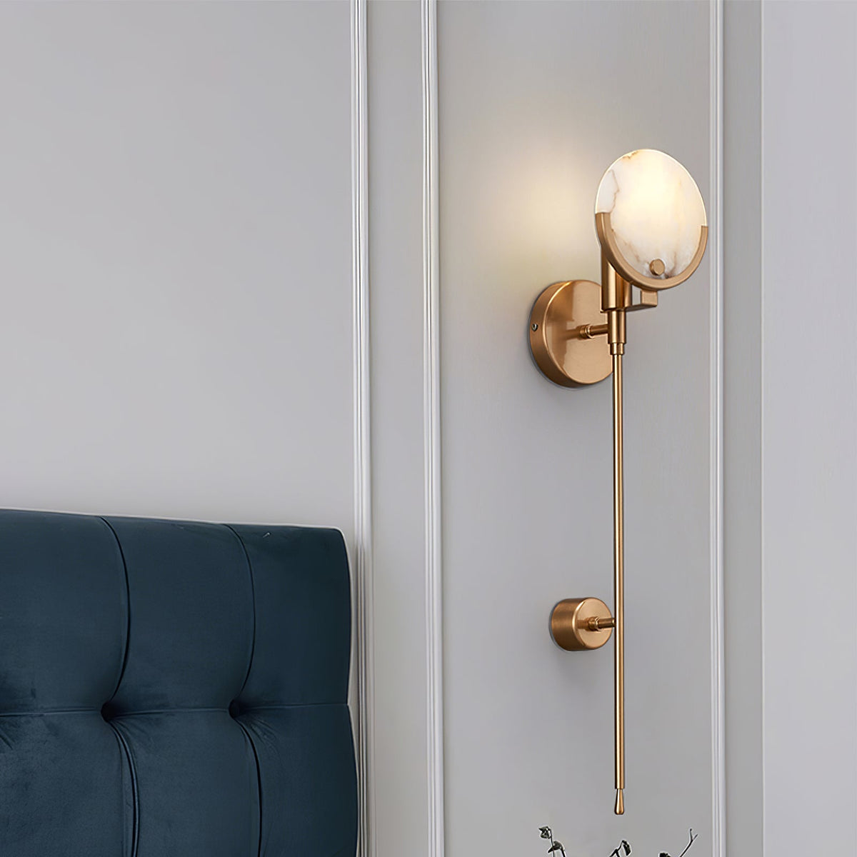 Ava Brass Sconce — view 24