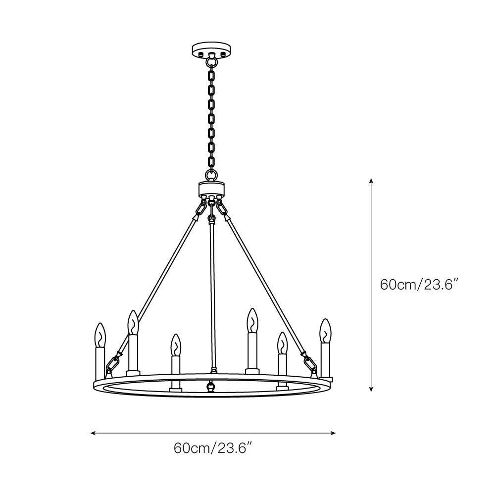 Avalee Chandelier — view 5