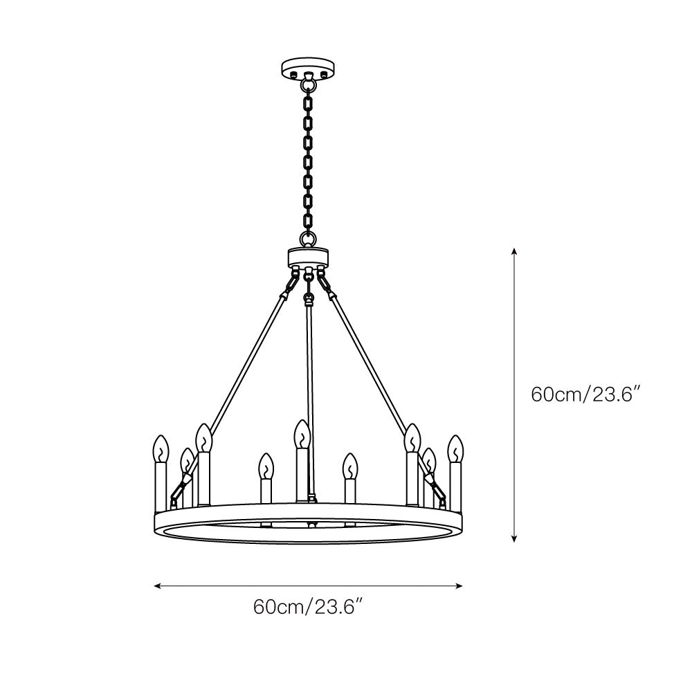 Avalee Chandelier — view 4