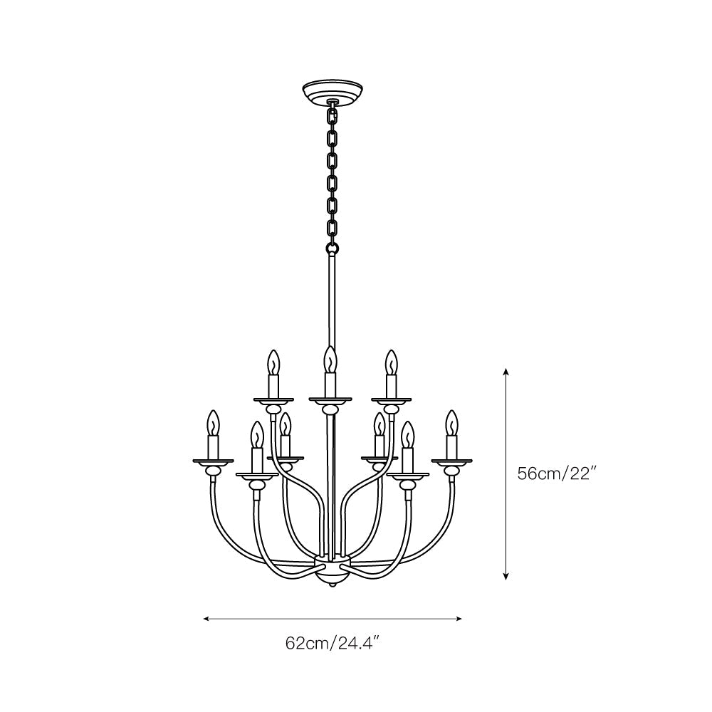 Ayada Chandelier — view 3