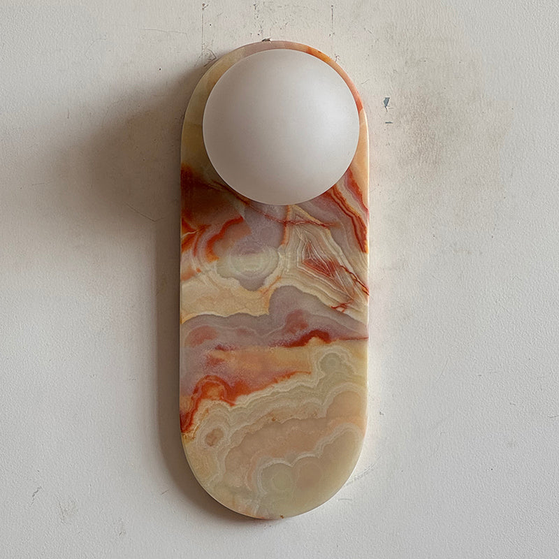 Lucie Cyan Jade Sconce ∅ 4.7″ x H 12.6″ — view 25