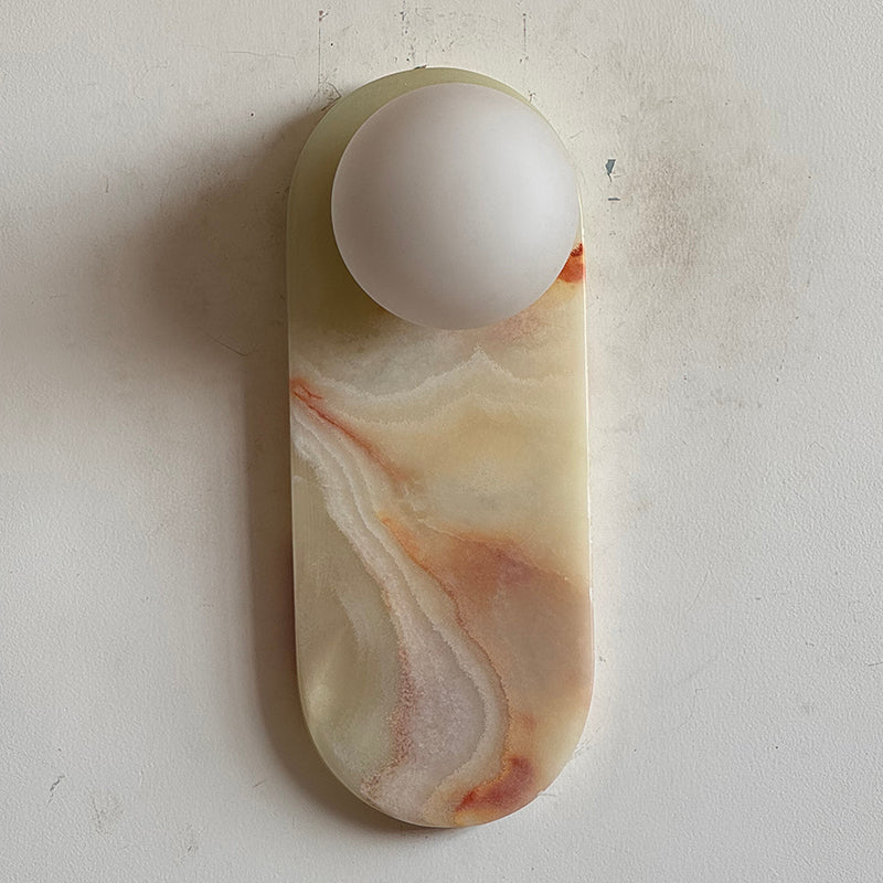 Lucie Cyan Jade Sconce ∅ 4.7″ x H 12.6″ — view 33