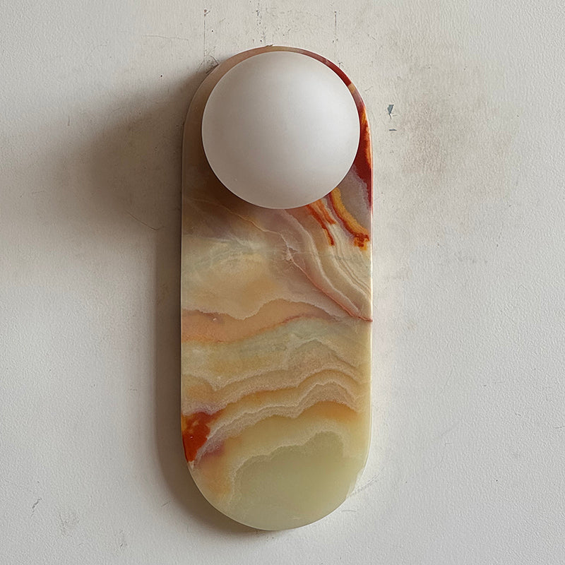Lucie Cyan Jade Sconce ∅ 4.7″ x H 12.6″ — view 37
