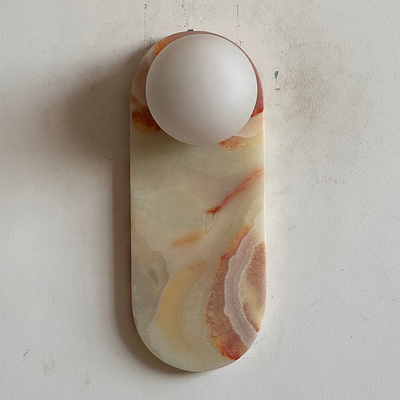 Lucie Cyan Jade Sconce ∅ 4.7″ x H 12.6″ — view 38