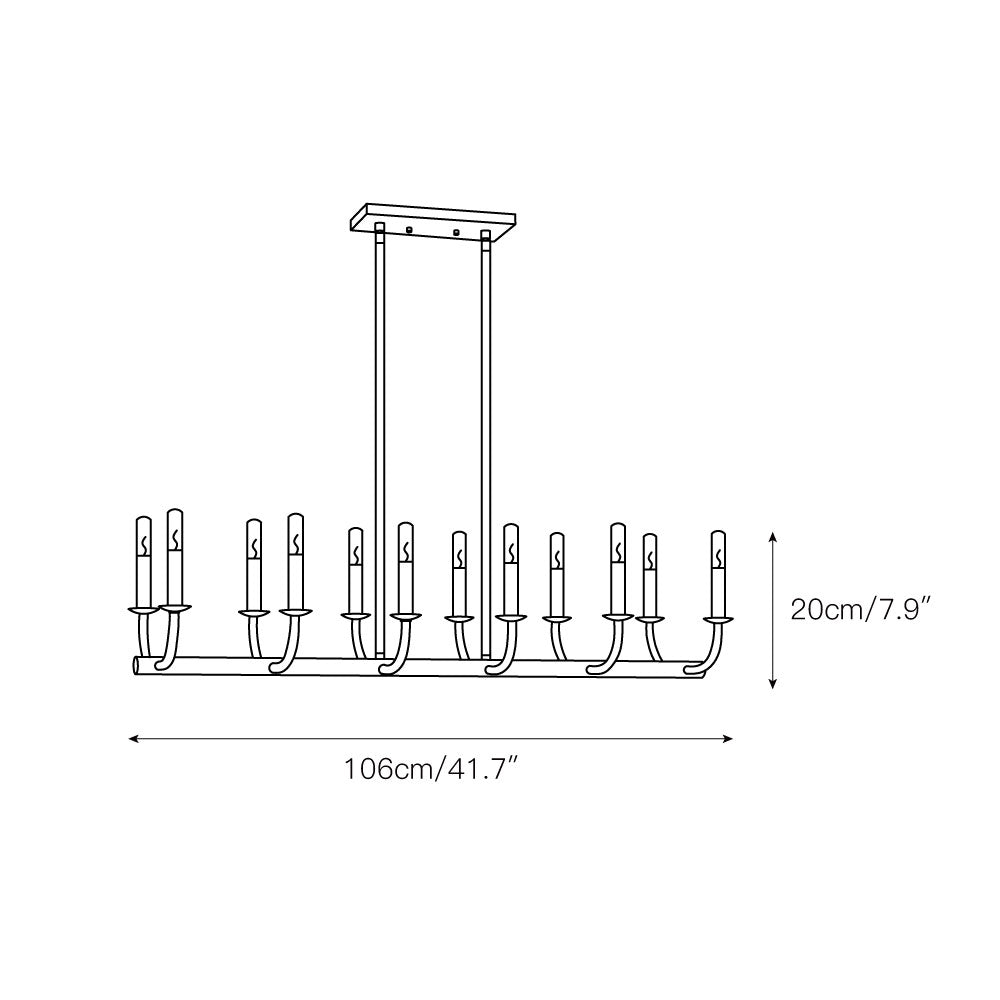 Bailey Chandelier — view 5