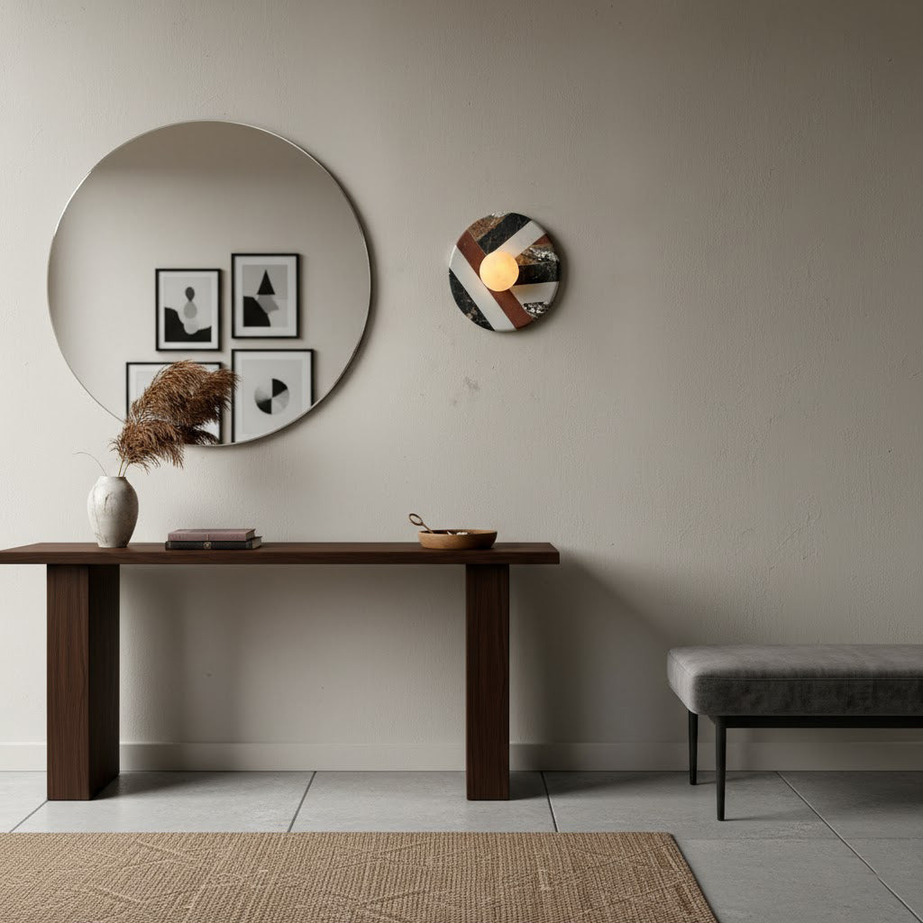 Battuto Marble Wall Lamp — view 5