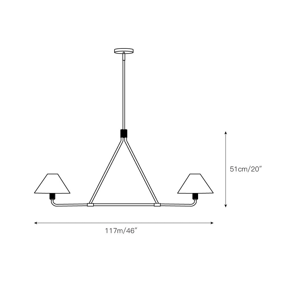 Beatrix Chandelier — view 4