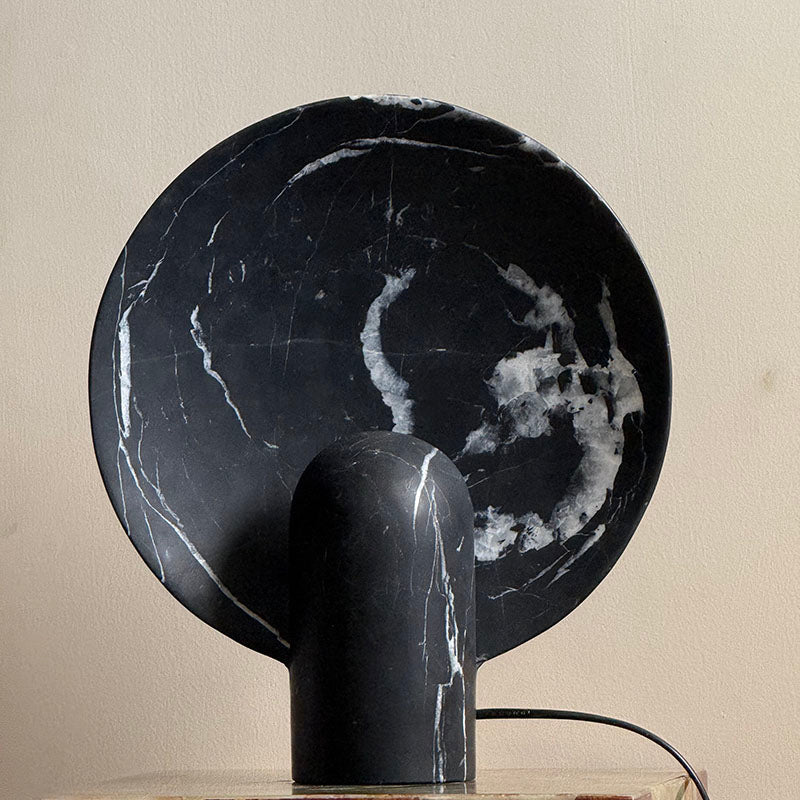 Fan Marble Table Lamp