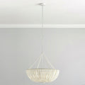 Lana Wood Beaded Chandelier — view 19