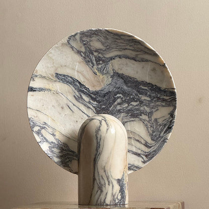 Fan Marble Table Lamp