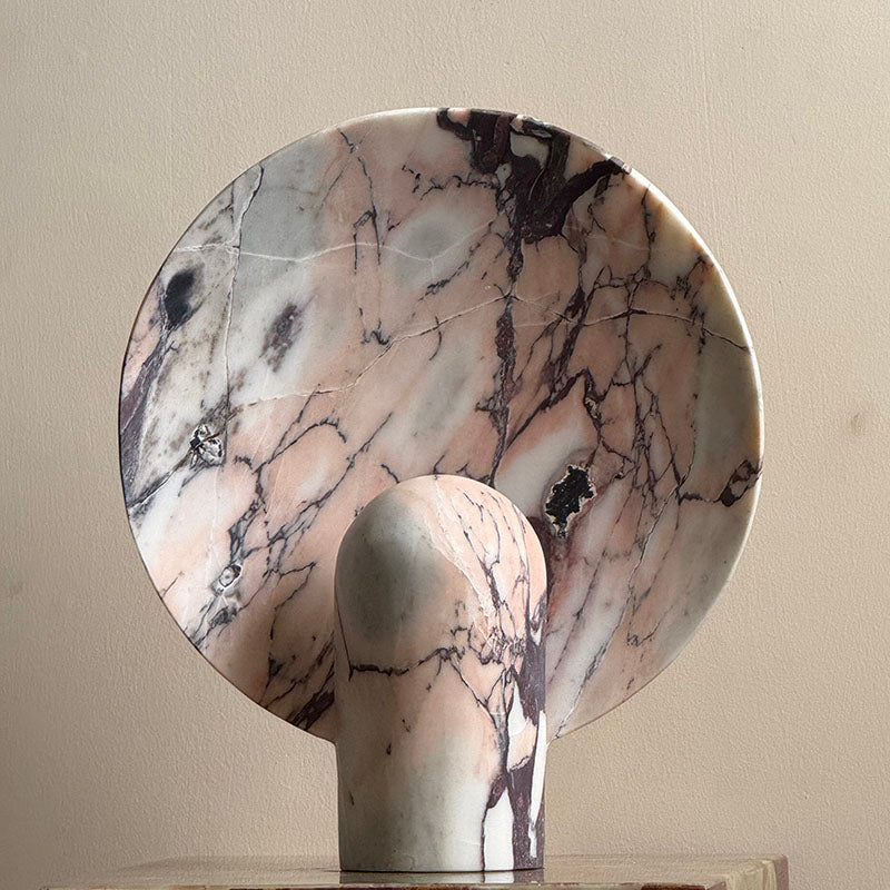 Fan Marble Table Lamp
