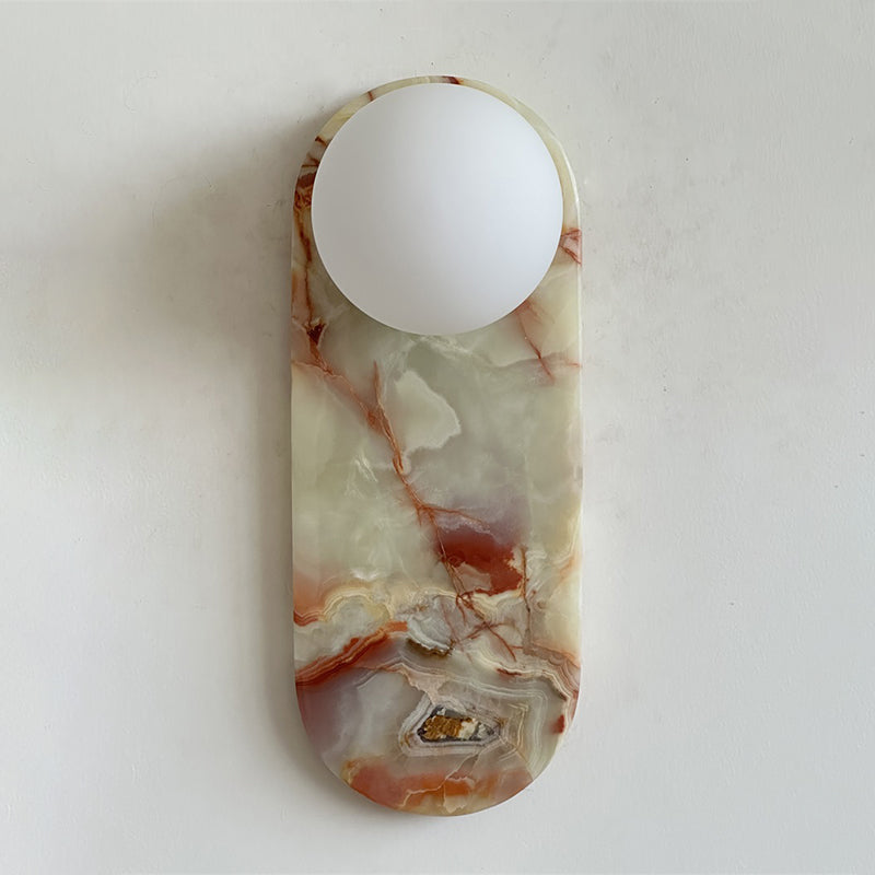 Lucie Cyan Jade Sconce ∅ 4.7″ x H 12.6″ — view 5
