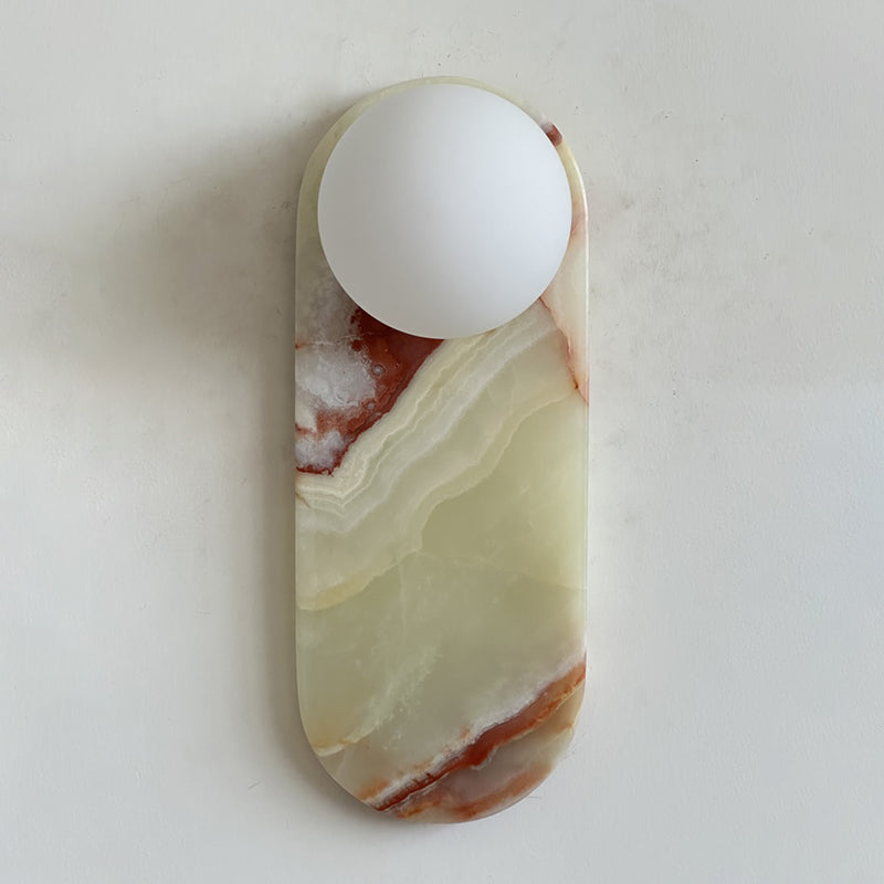 Lucie Cyan Jade Sconce ∅ 4.7″ x H 12.6″ — view 7