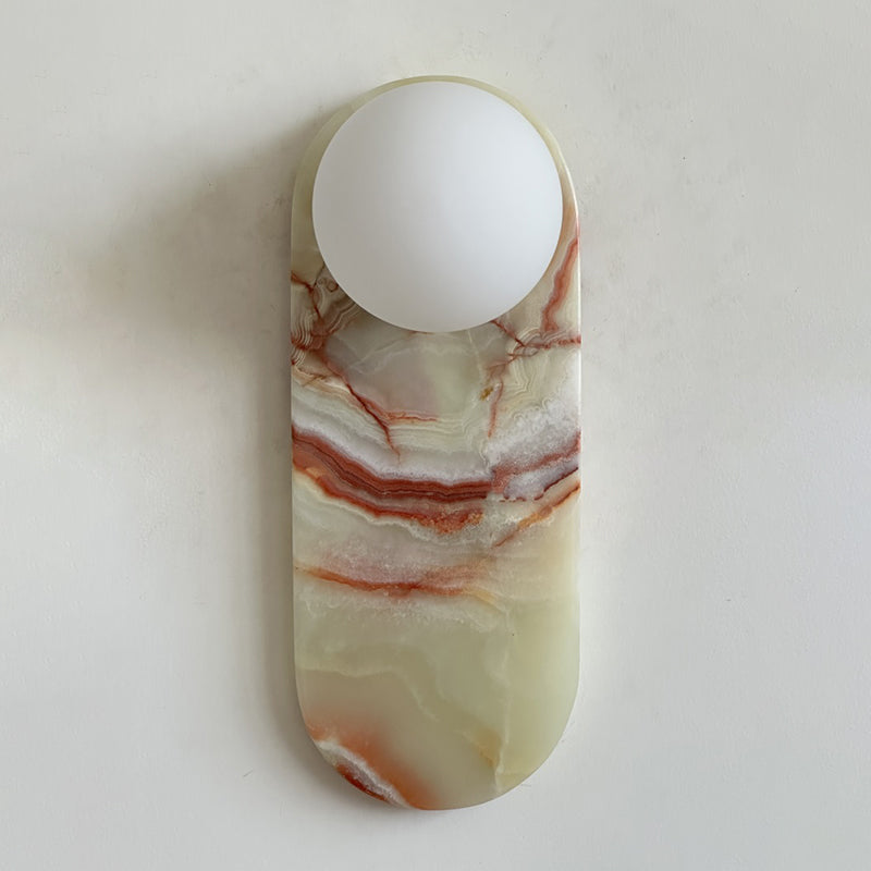 Lucie Cyan Jade Sconce ∅ 4.7″ x H 12.6″ — view 9