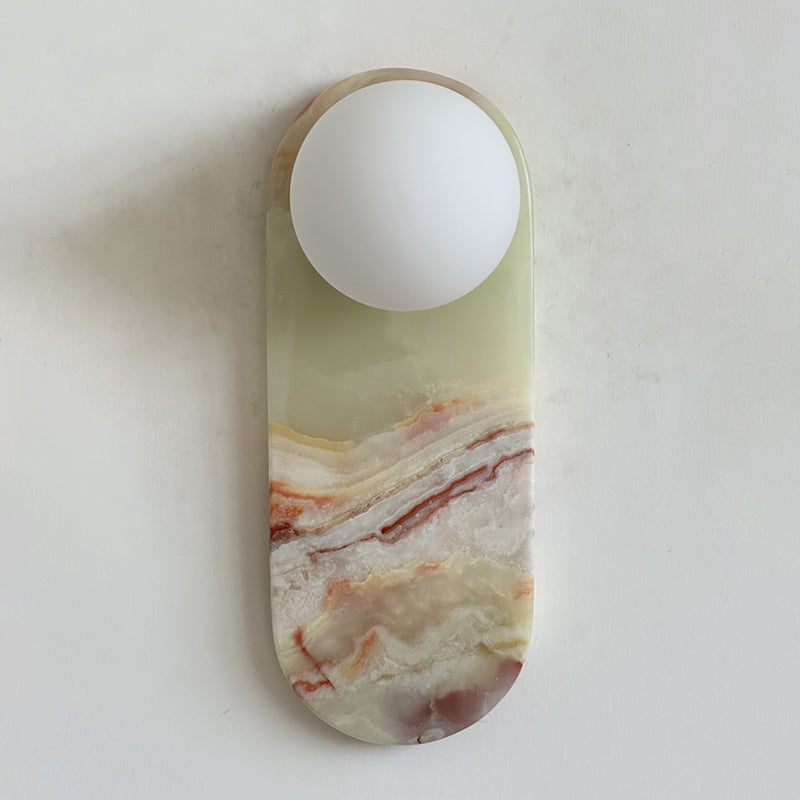 Lucie Cyan Jade Sconce ∅ 4.7″ x H 12.6″ — view 12