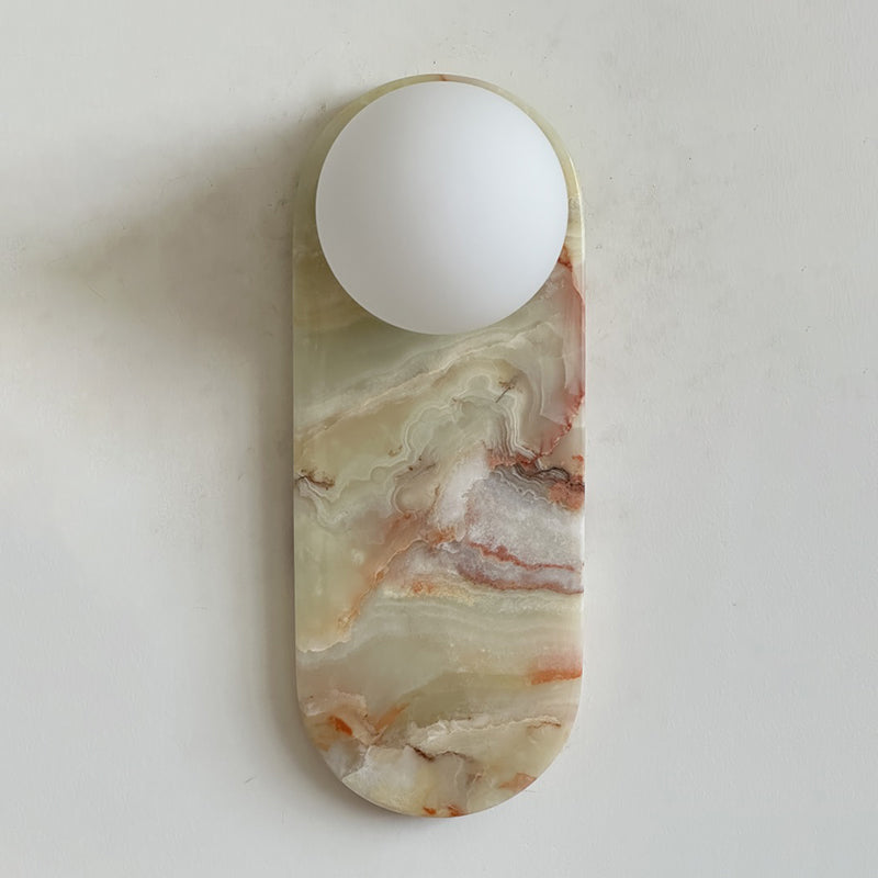 Lucie Cyan Jade Sconce ∅ 4.7″ x H 12.6″ — view 19