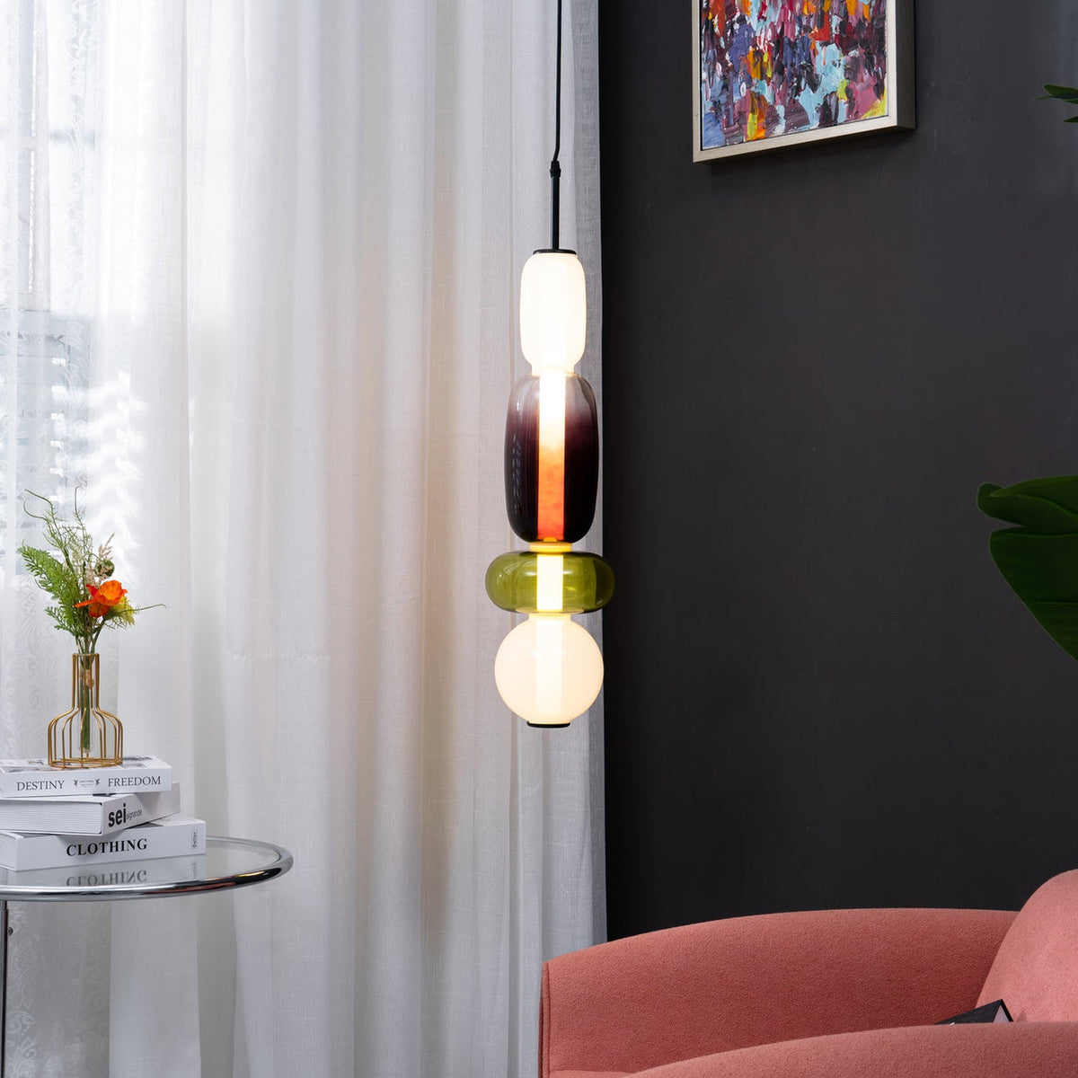Candied Glass Pendant Light — view 3
