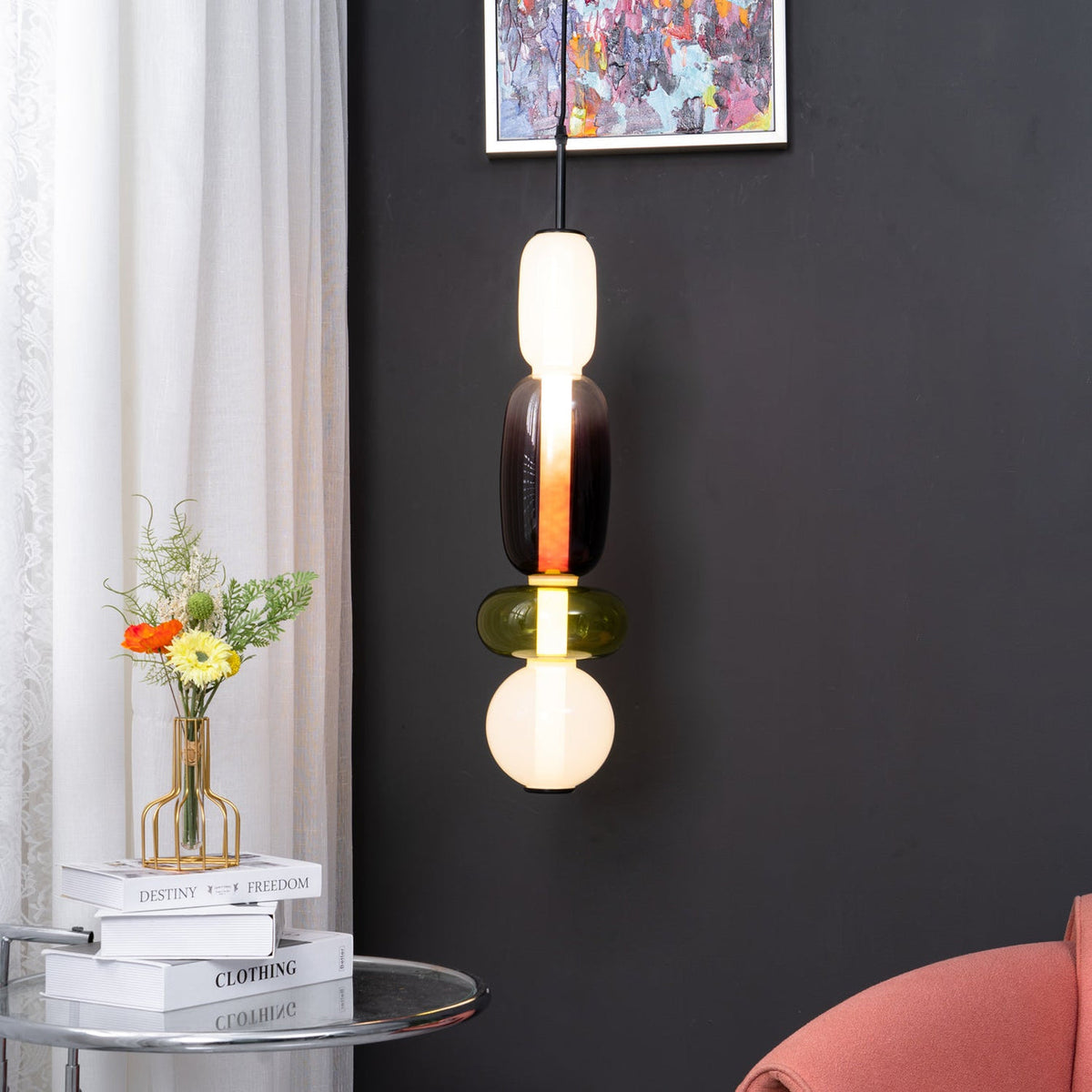 Candied Glass Pendant Light — view 4