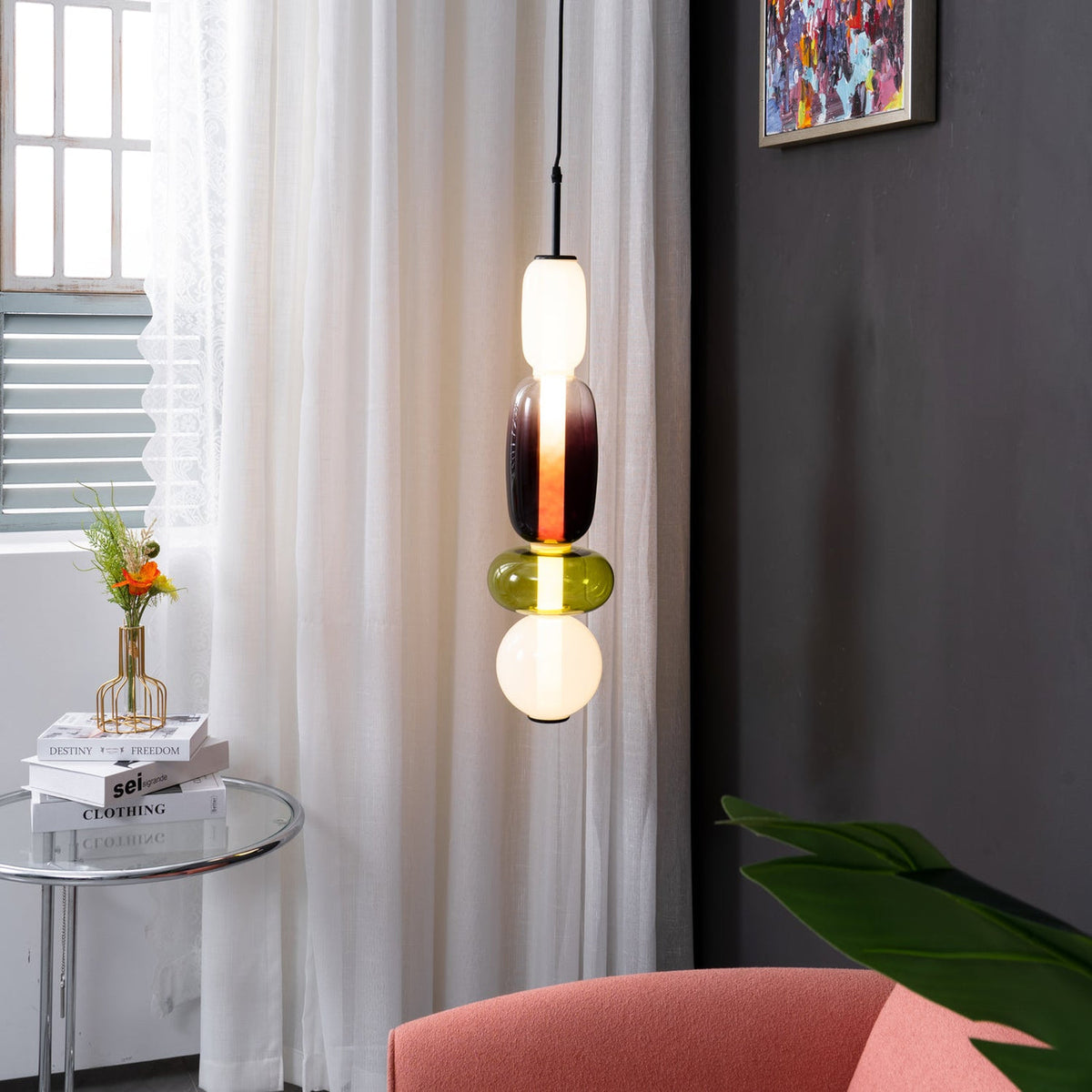 Candied Glass Pendant Light — view 5