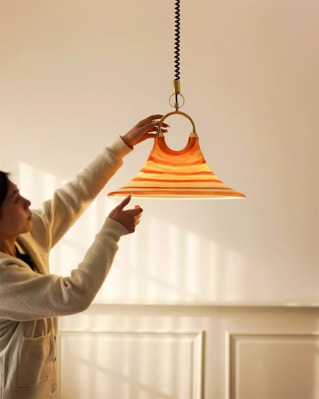 Carlo Trumpet Pendant Lamp — view 6