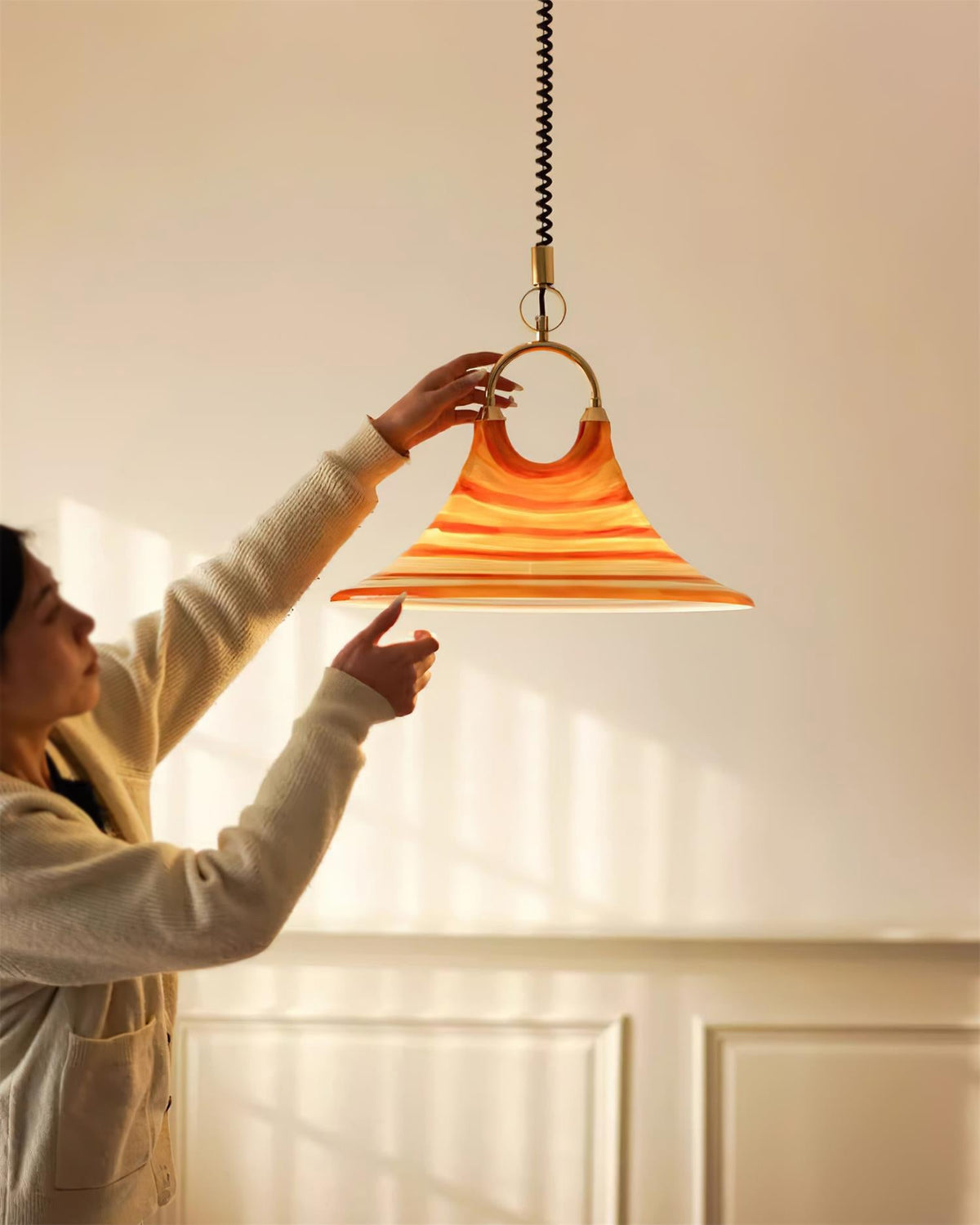 Carlo Trumpet Pendant Lamp — view 6