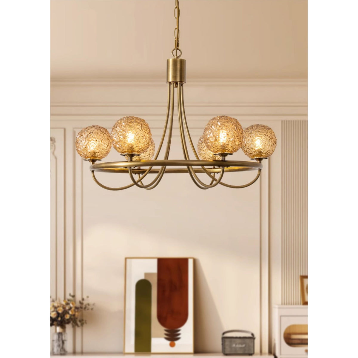 Caroline Sphere Chandelier — view 5