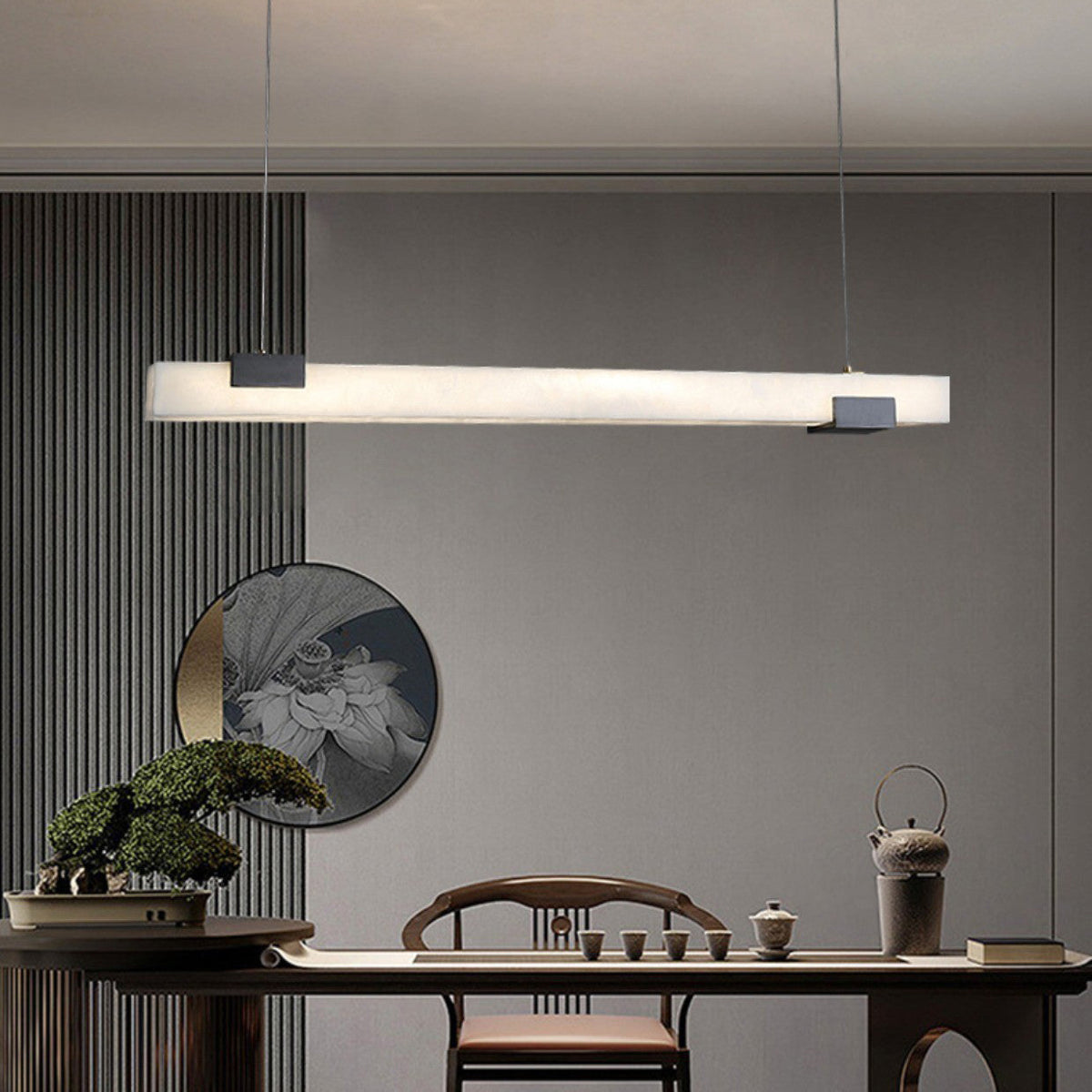 Cary Alabaster Pendant Light — view 7