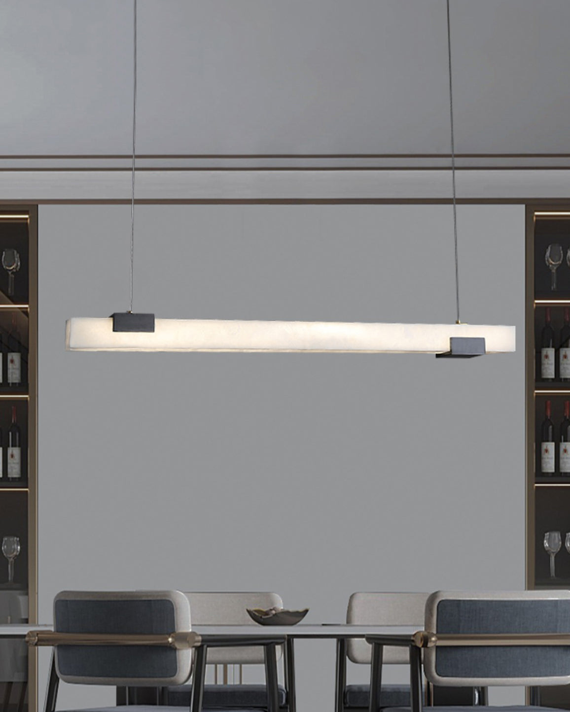 Cary Alabaster Pendant Light — view 8