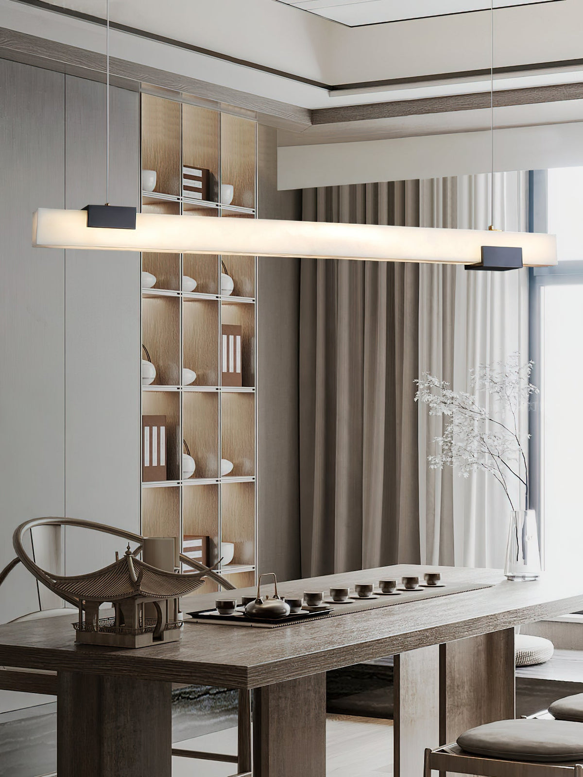 Cary Alabaster Pendant Light — view 10