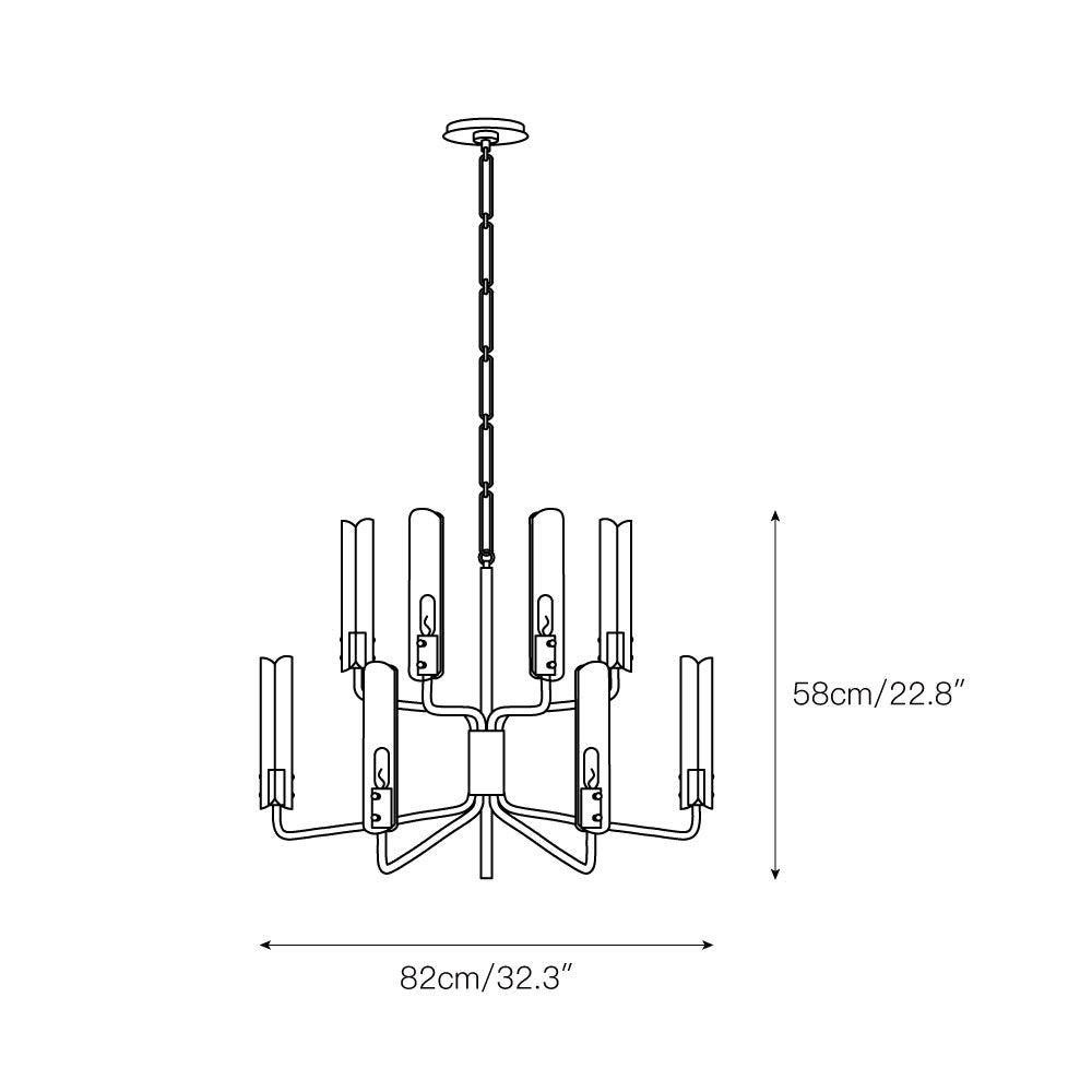 Liaison Chandelier — view 3