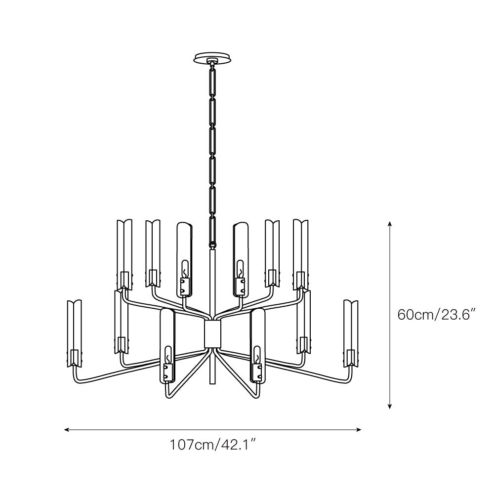 Liaison Chandelier — view 4