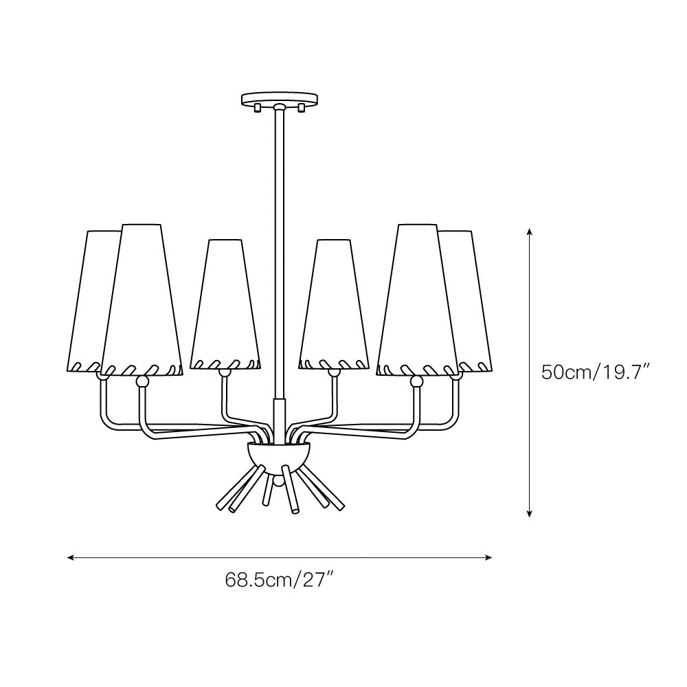 Cassie Chandelier — view 3