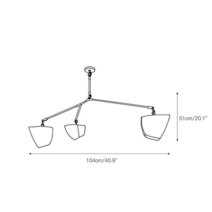 Cassiopeia Mobile Chandelier