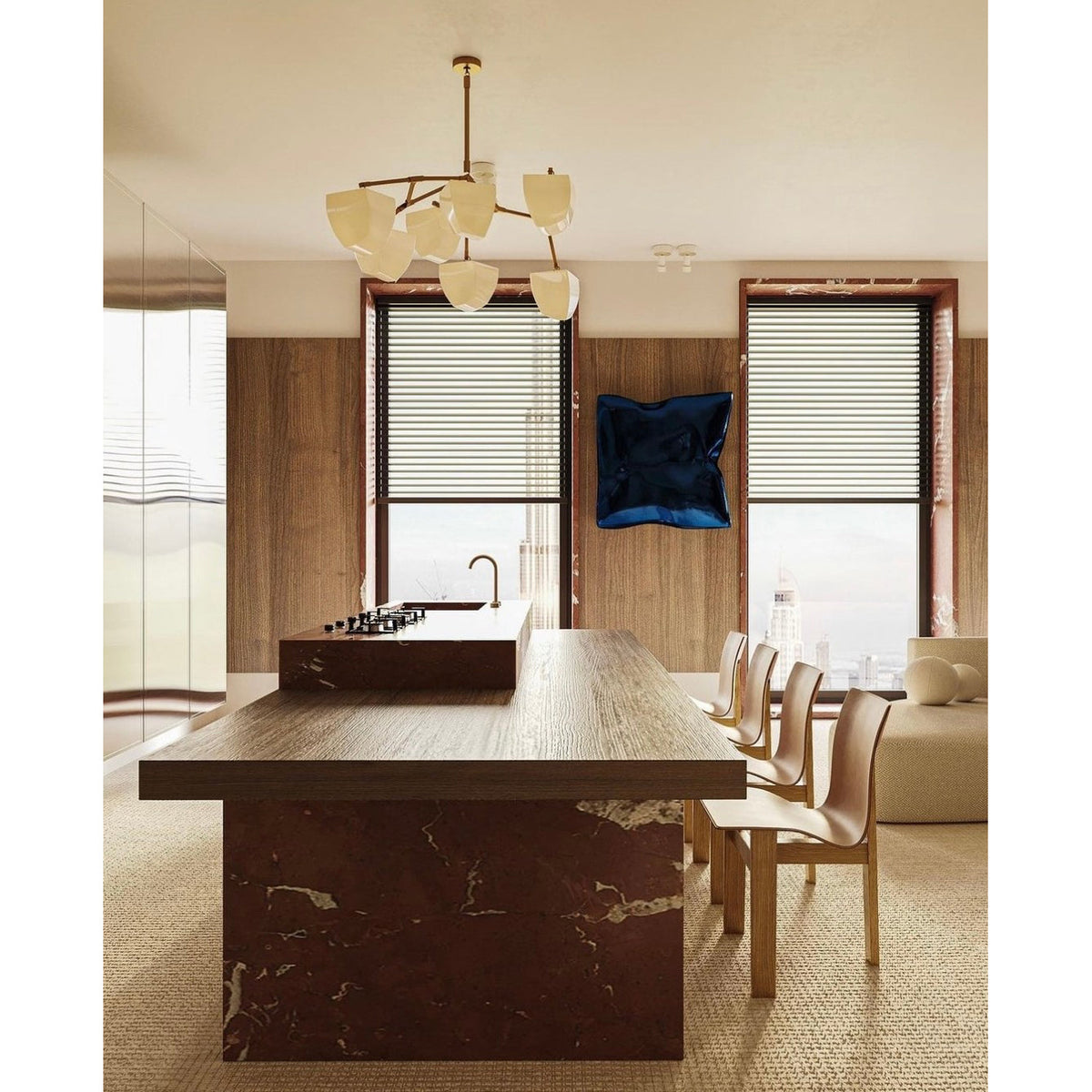 Cassiopeia Mobile Chandelier — view 30