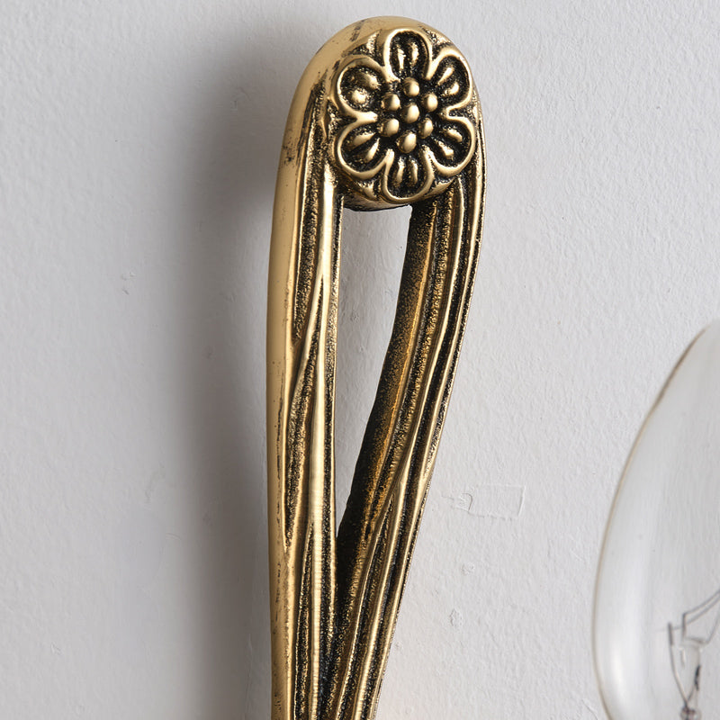 Cast Brass Sconce — view 12