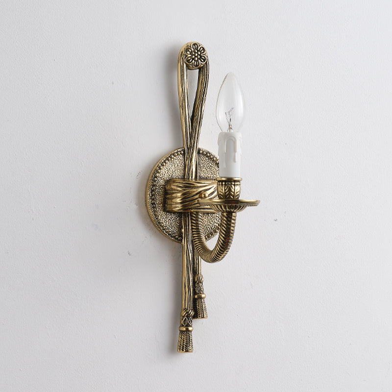 Cast Brass Sconce