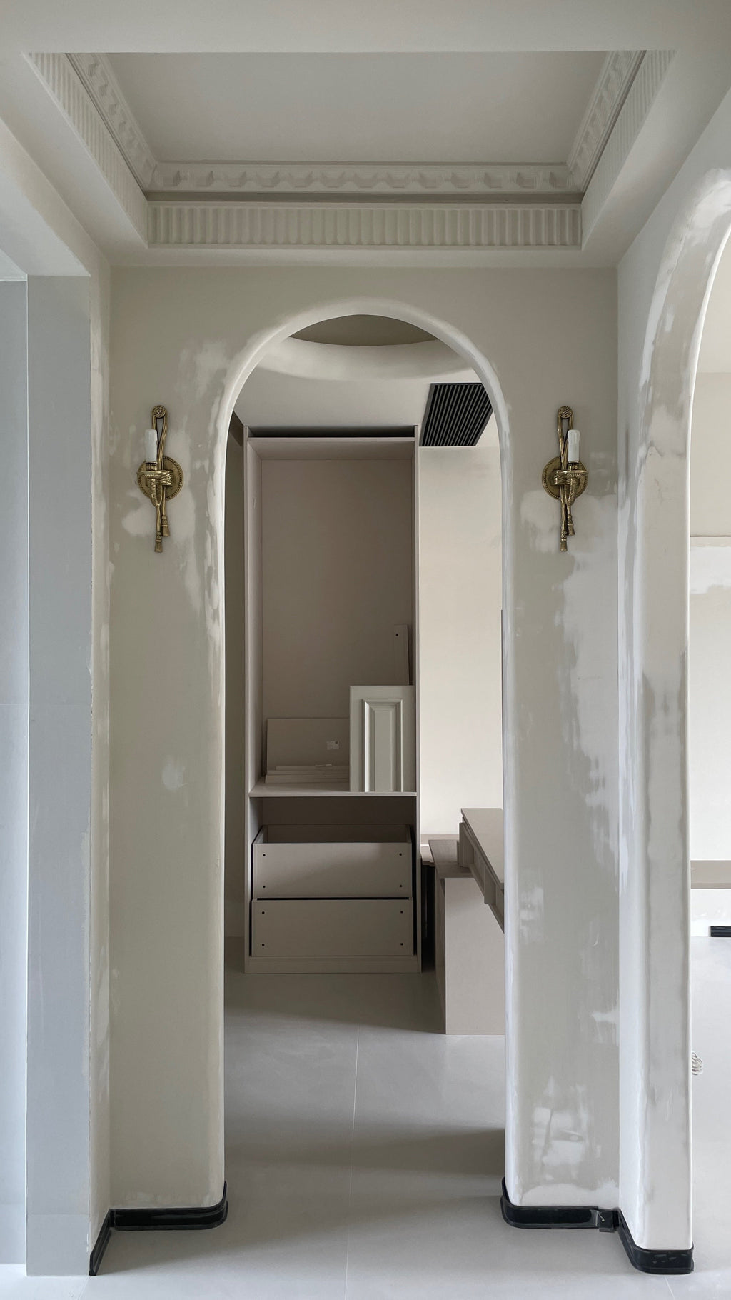 Cast Brass Sconce — view 5
