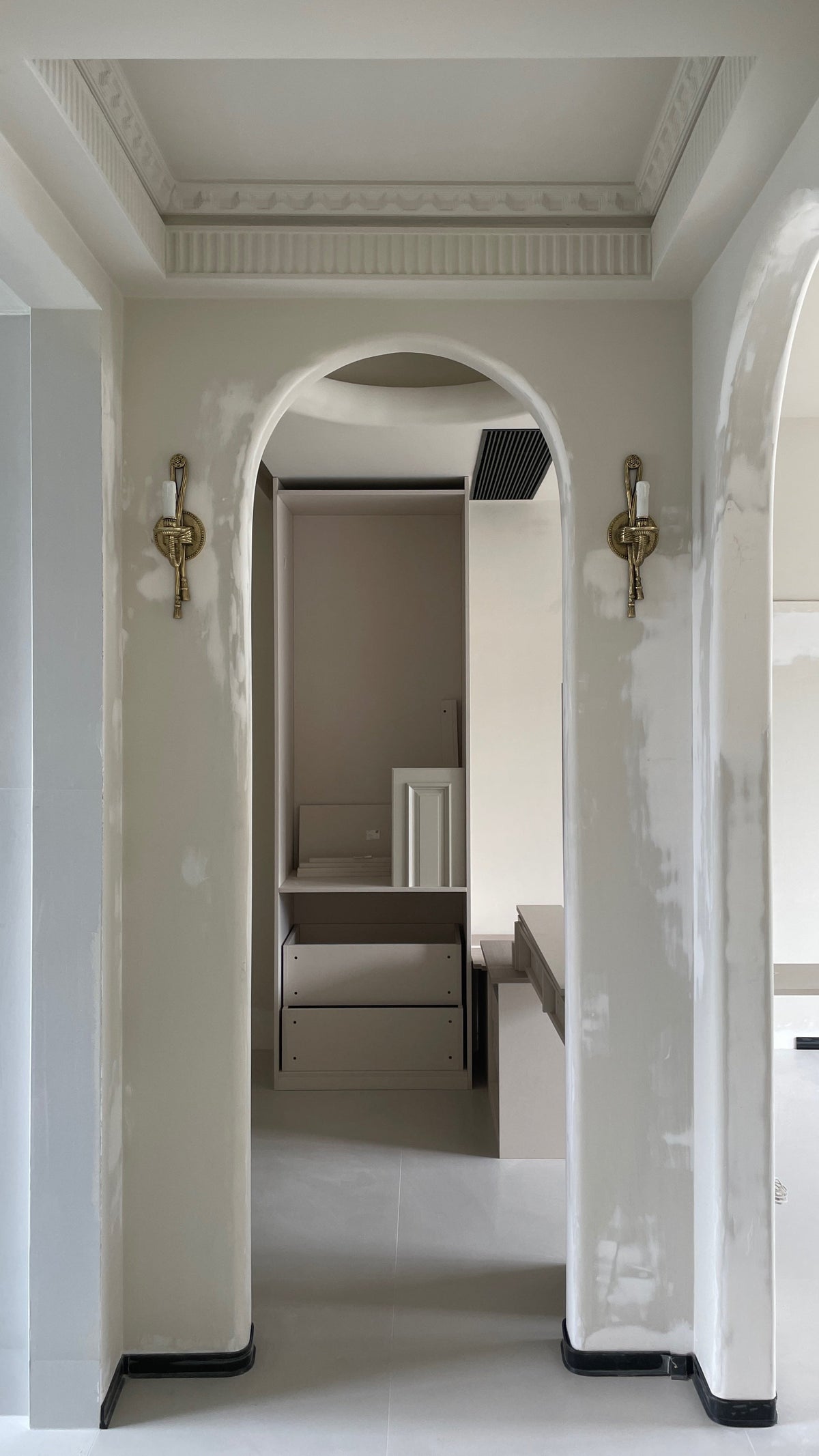 Cast Brass Sconce — view 5