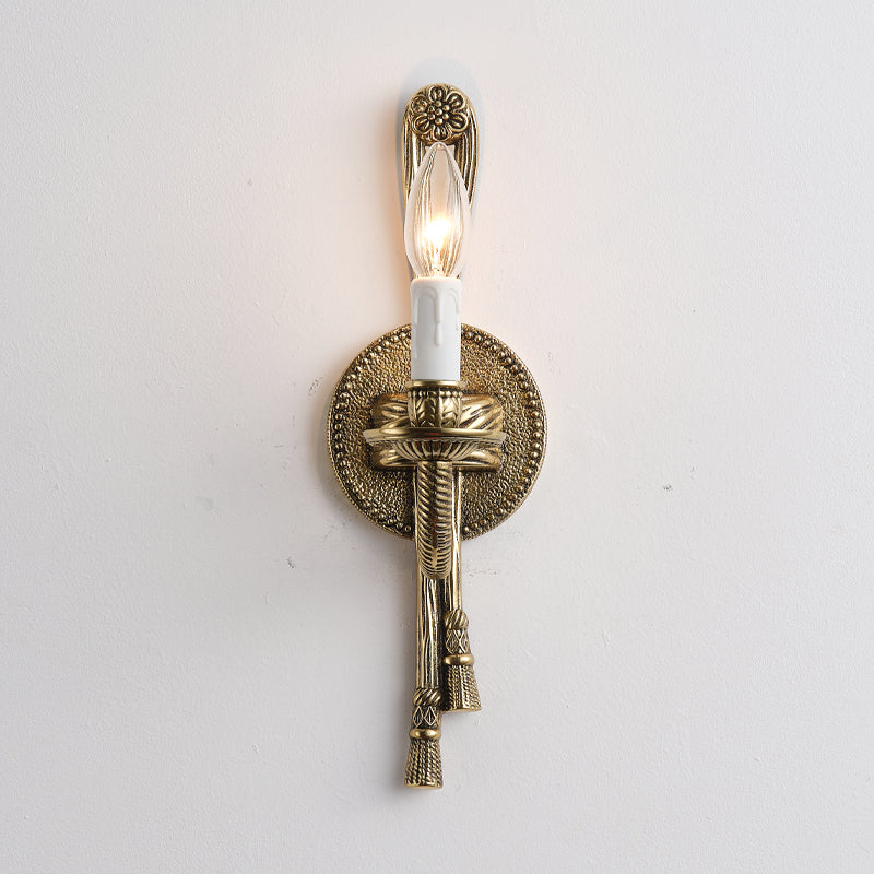 Cast Brass Sconce — view 7